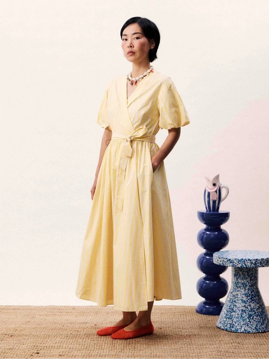 FRNCH Dresses & Skirts - FRNCH  🇫🇷- QUEEN BUTTER DRESS